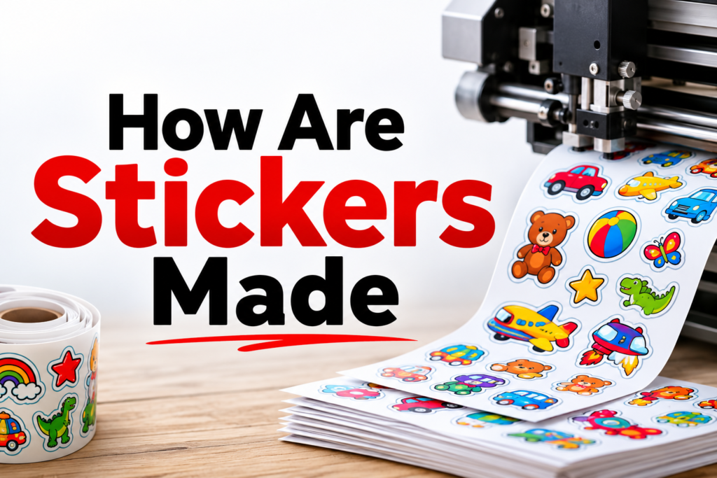 how are stickers made