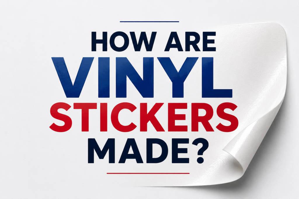 how are vinyl stickers made