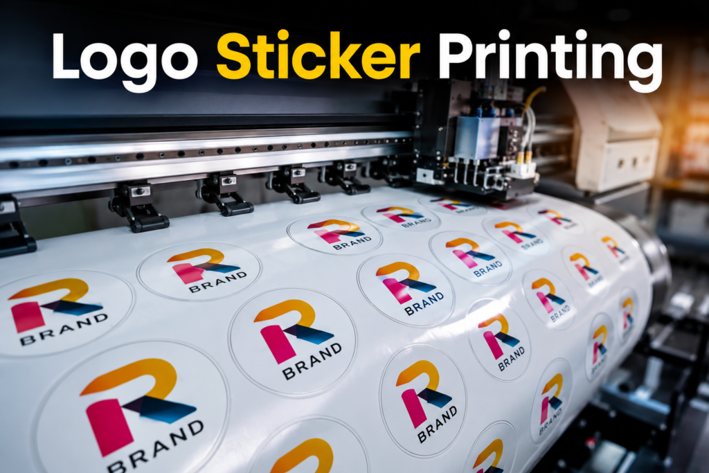 logo sticker printing