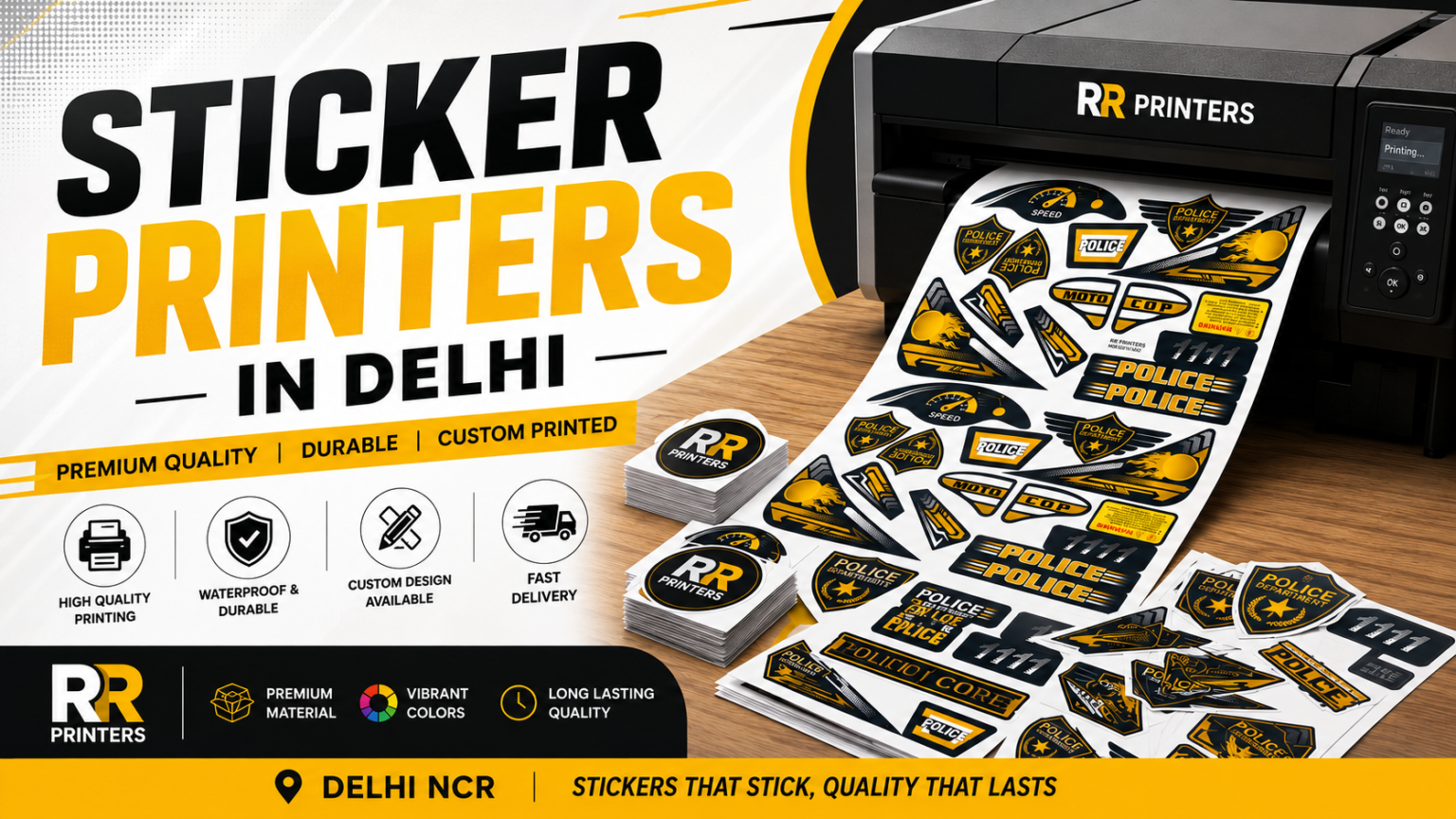 sticker printers in delhi