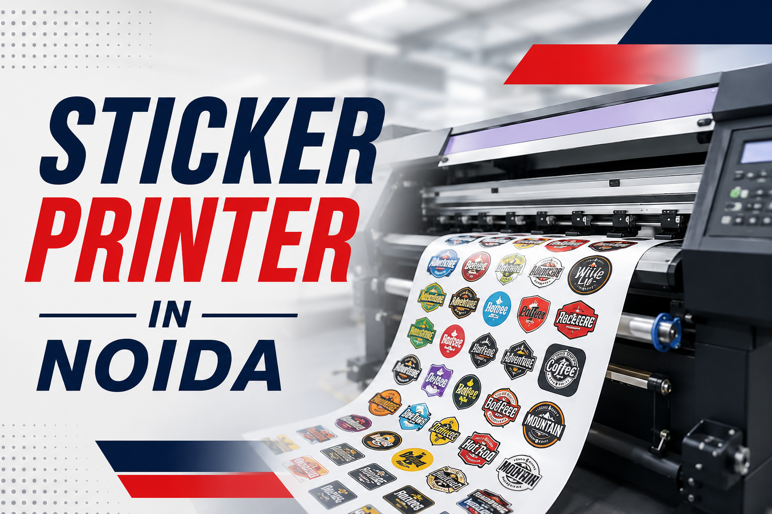 Sticker printer in noida