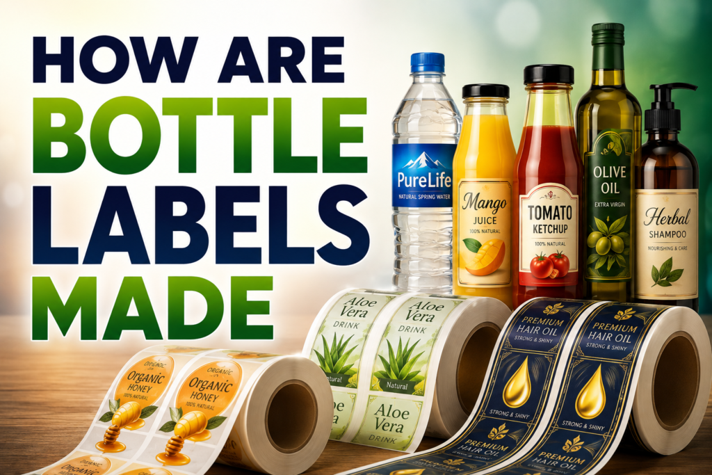 how are bottle labels made