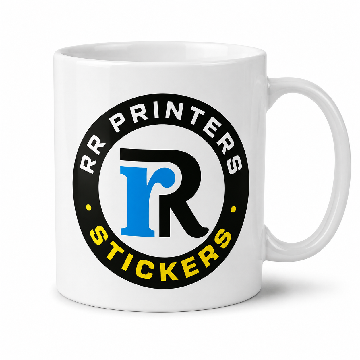 logo on mug