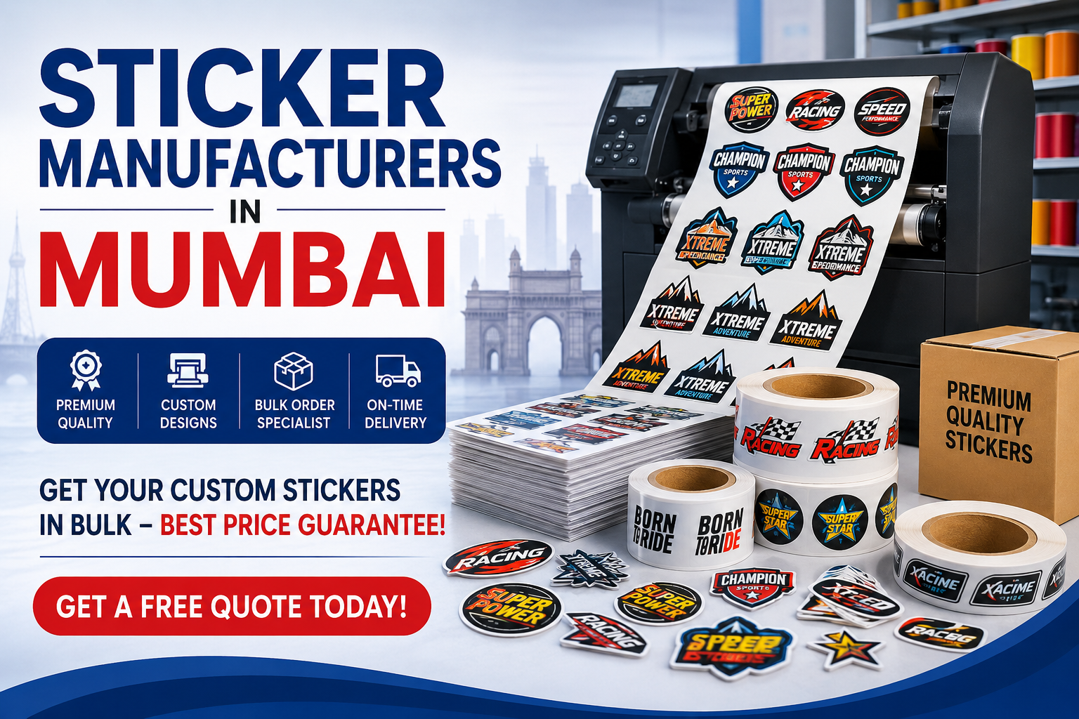 sticker manufacturers in Mumbai