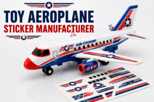 toy aeroplane sticker manufacturer