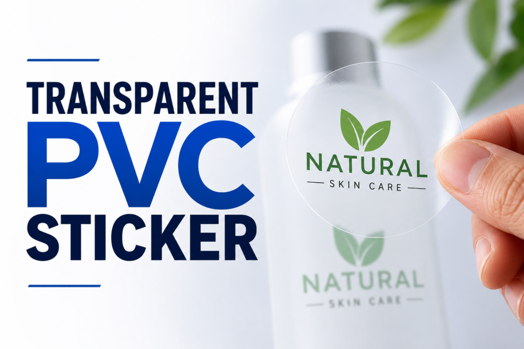 transparent pvc sticker